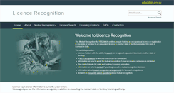 Desktop Screenshot of licencerecognition.gov.au